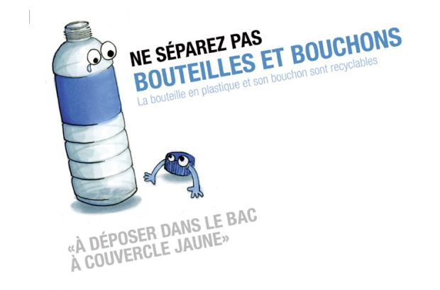 laissez vos bouchons sur la bouteille