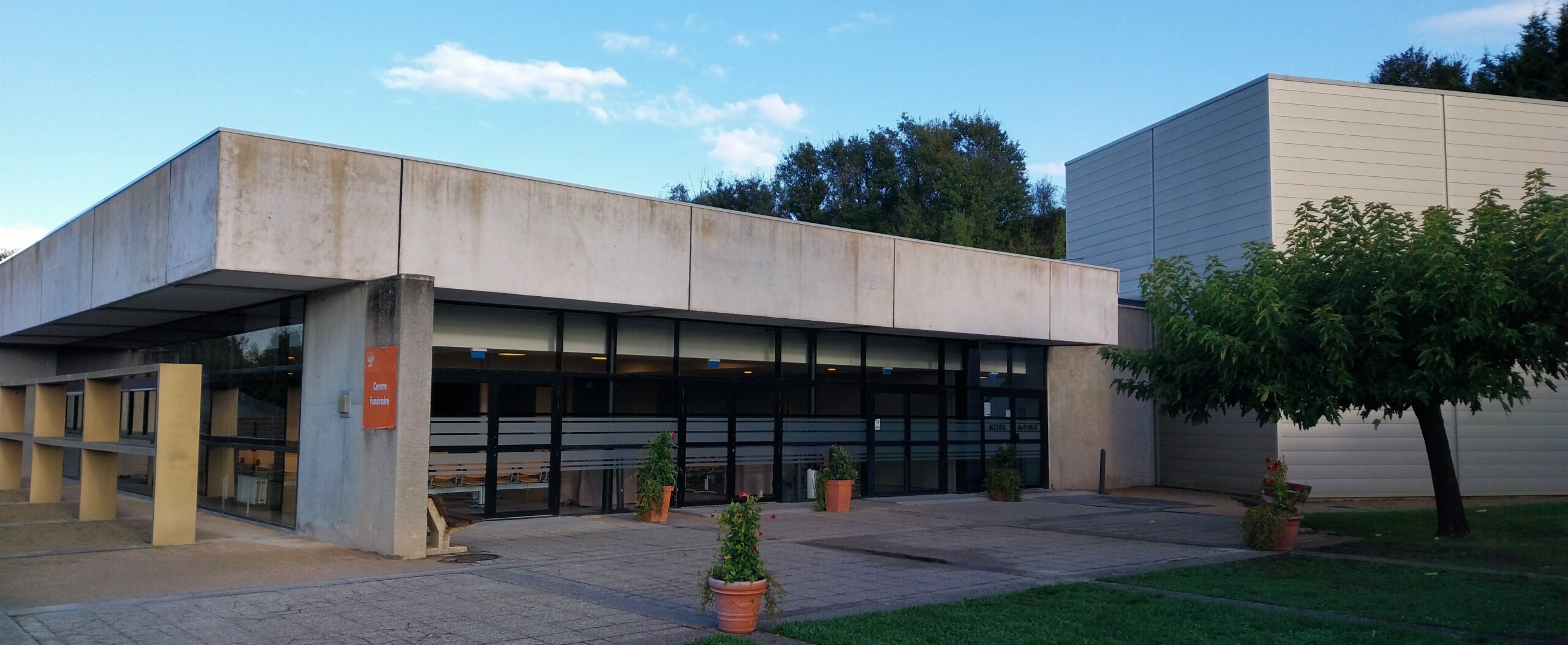 Centre funéraire vue d'ensemble