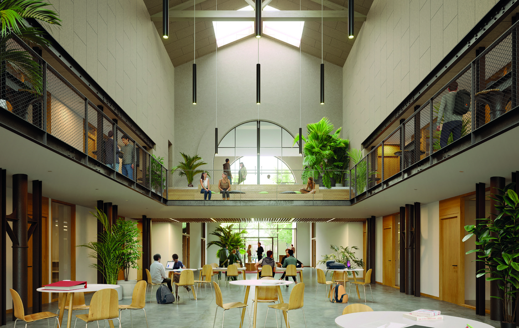 Vue sur cératite projet photo de l'intérieur
