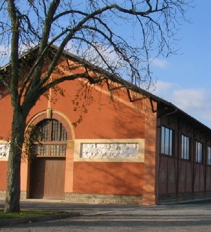 Boulodrome du Clos de Milly. Bâtiment