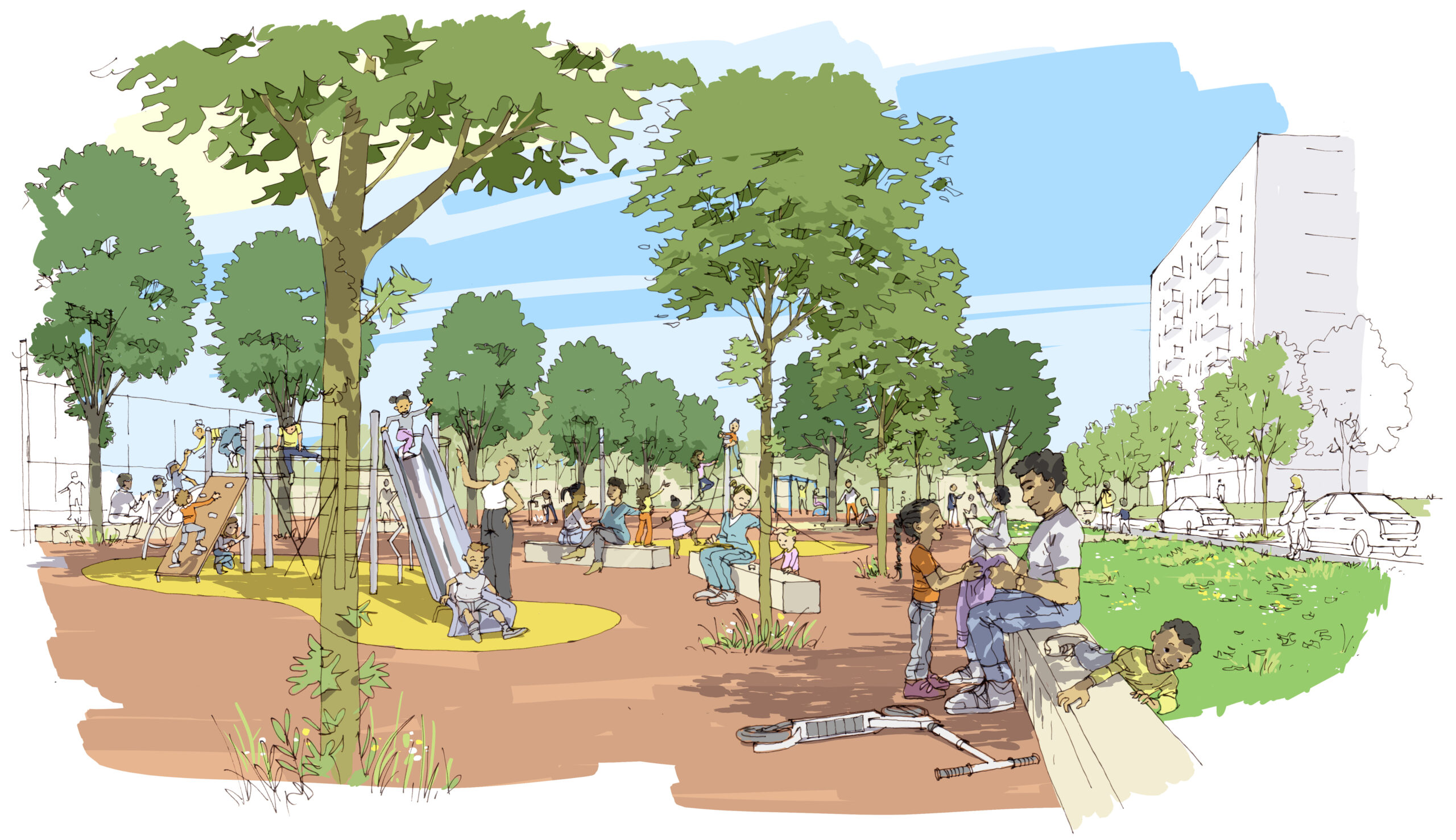 le Programme de Renouvellement Urbain de Belleroche