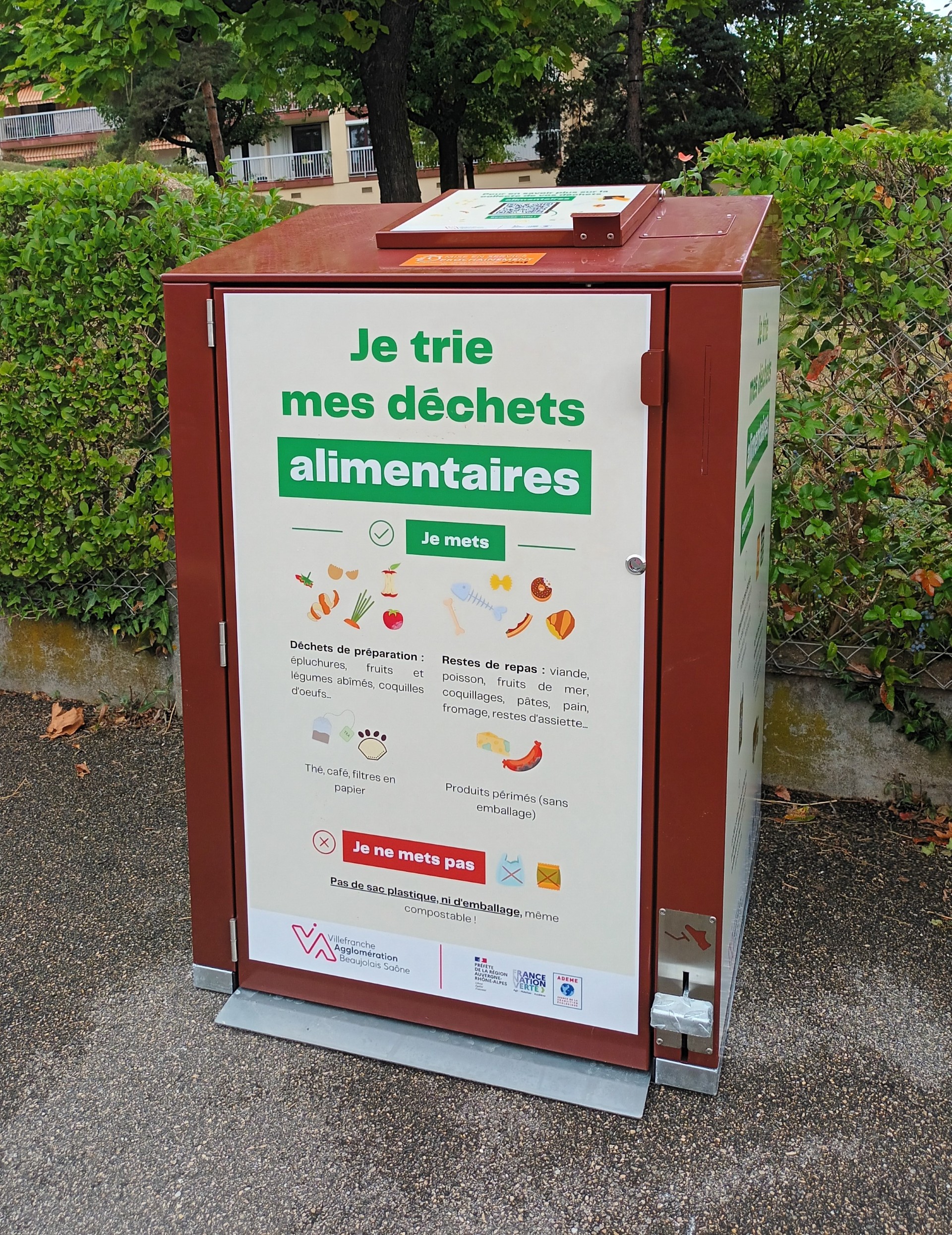 borne biodéchets