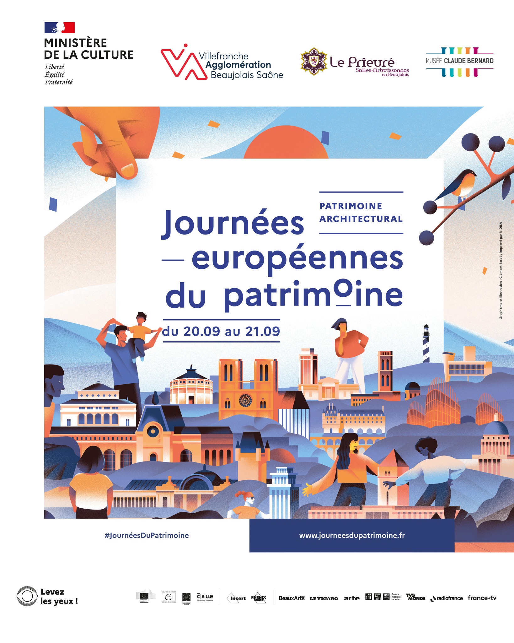 Journées européennes du patrimoine 20 et 21 septembre