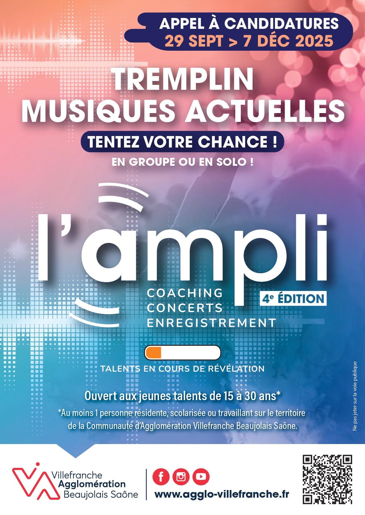 Coup d’envoi de la 4e édition de l’ampli