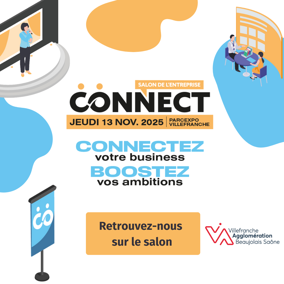 Salon Connect : le rendez-vous des acteurs économiques du Beaujolais