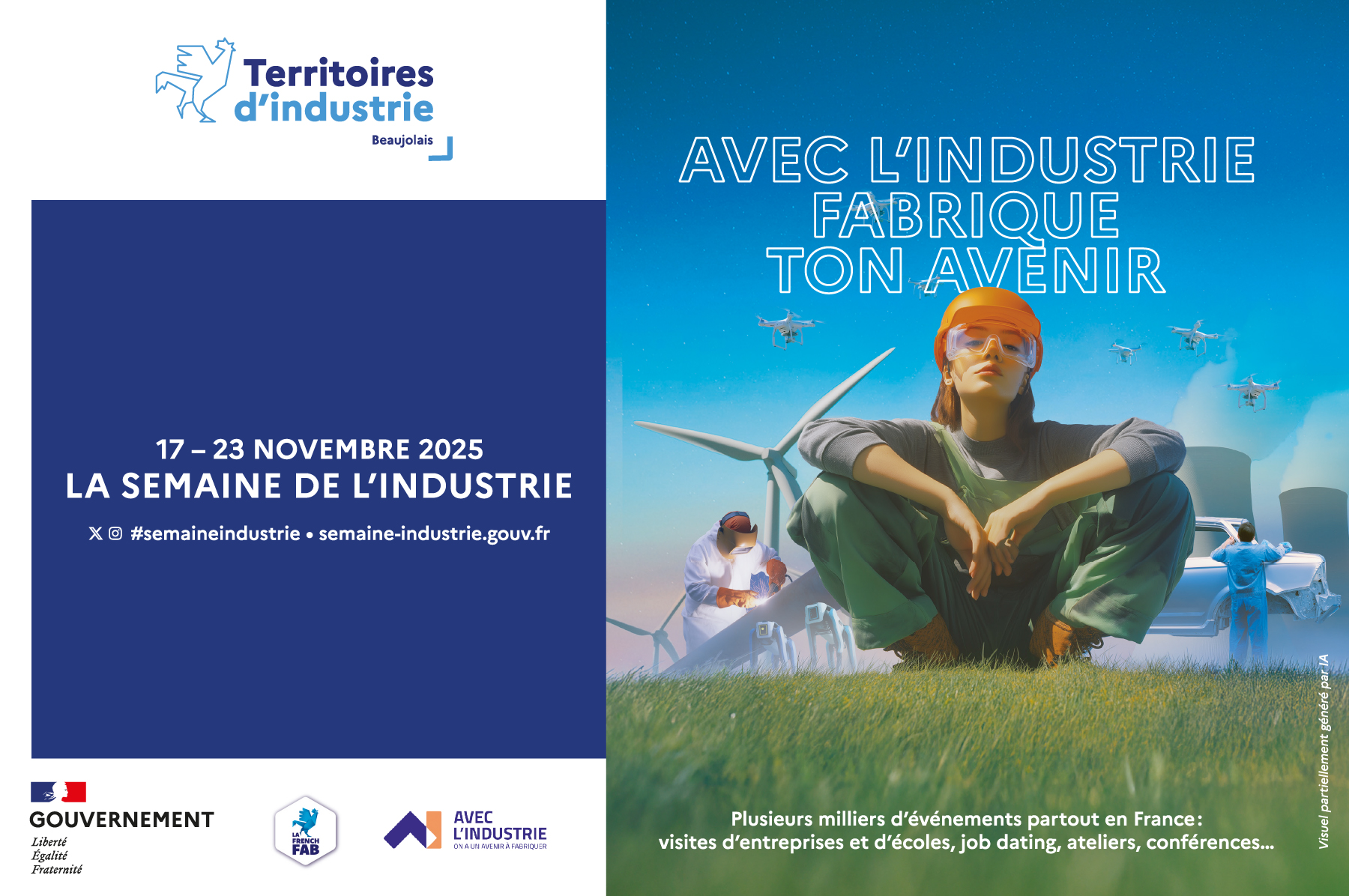 Découvrez les métiers de l’industrie du 17 au 23 novembre !