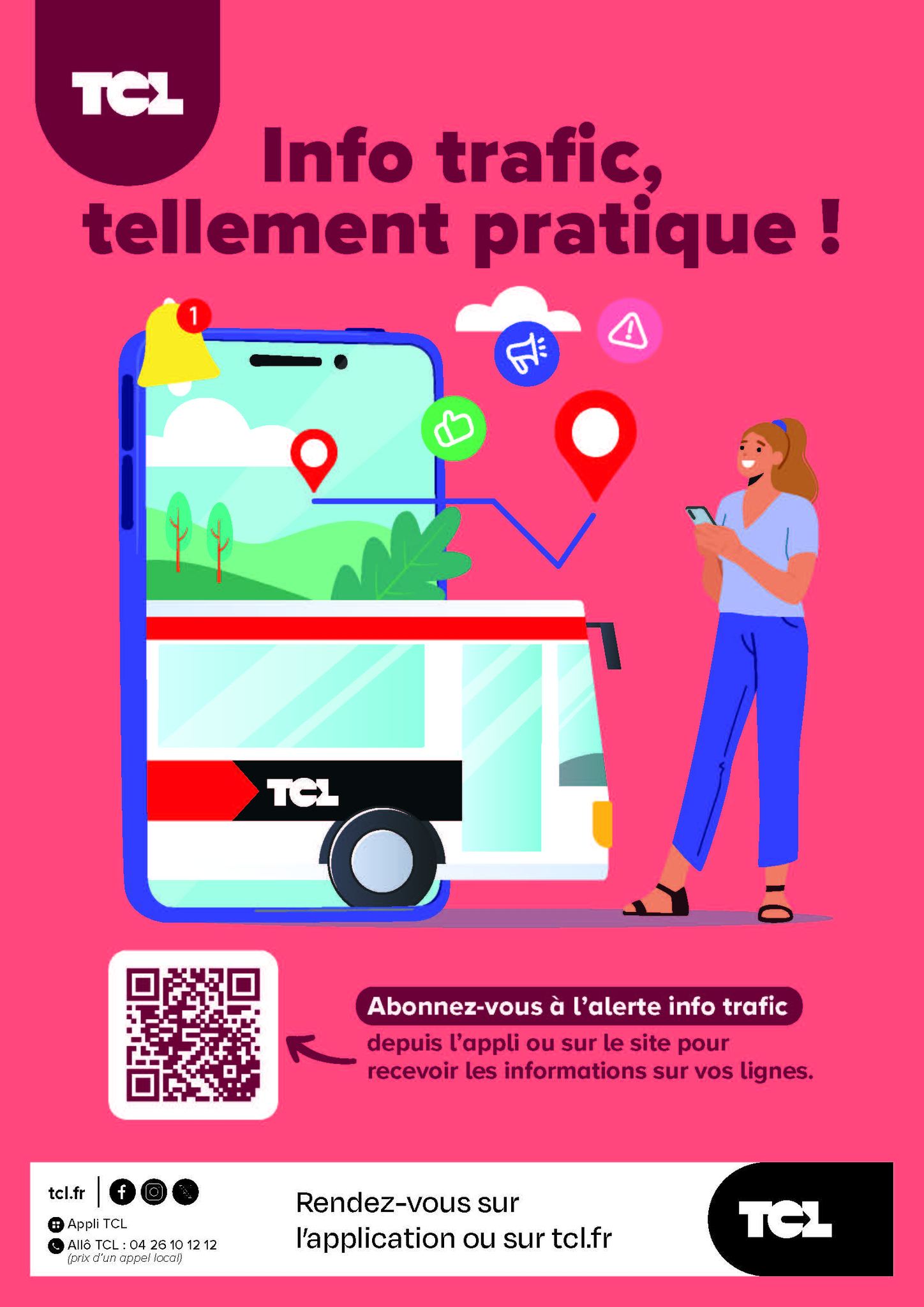 Alertes trafic TCL : suivez l’info en temps réel