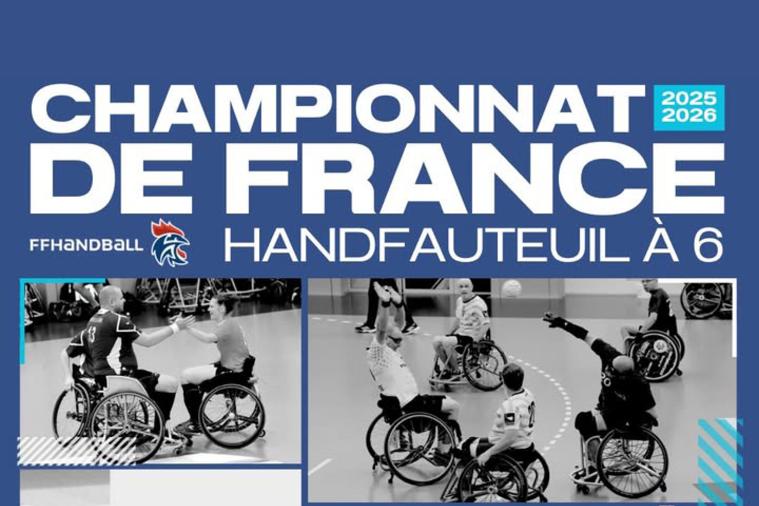 Championnat de France HandFauteuil à 6 à l&rsquo;Escale