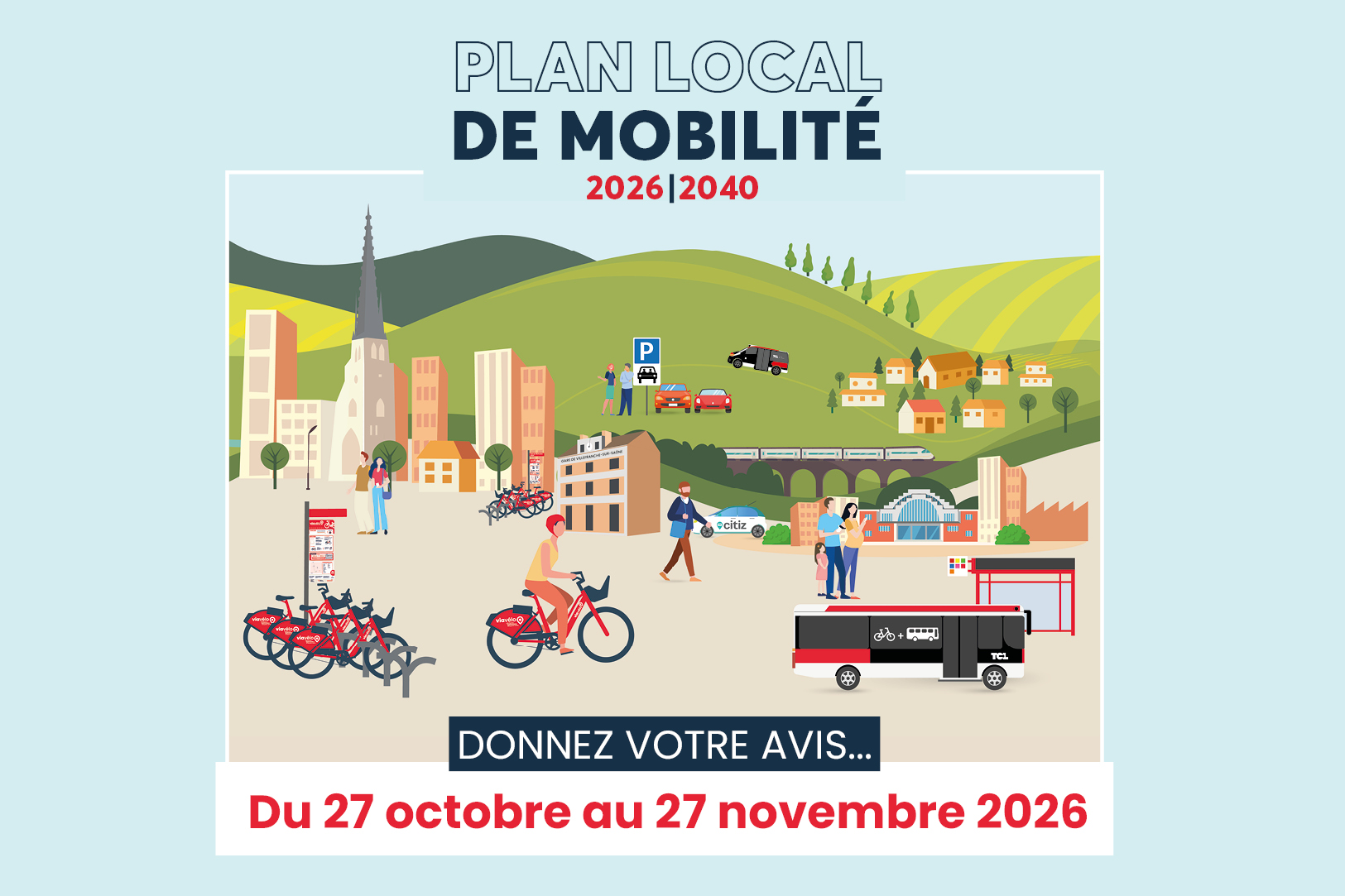 Plan local de mobilité : consultez le projet
